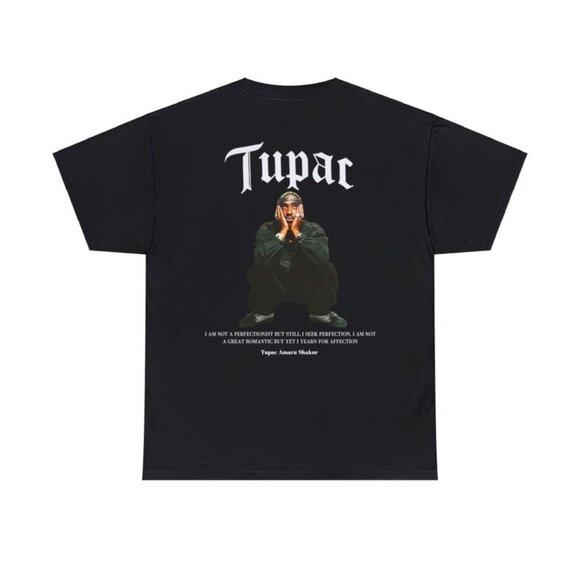 Unisex Tupac Shakur T-Shirt, 2Pac Shirt, Rapper Shirt, Hip-hop Shirt - Picture 1 of 4